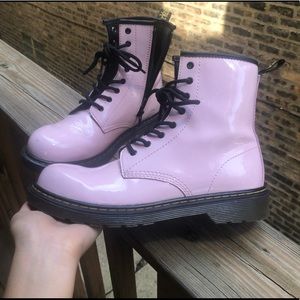 Dr. Martens Baby Pink Boots